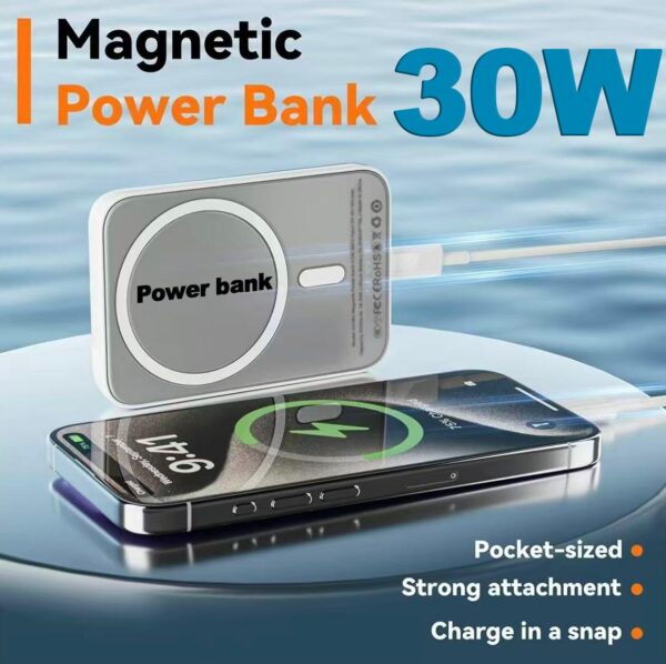 【35W】 7-in-1 Headphones/Power Bank/Magnetic Charging Kit