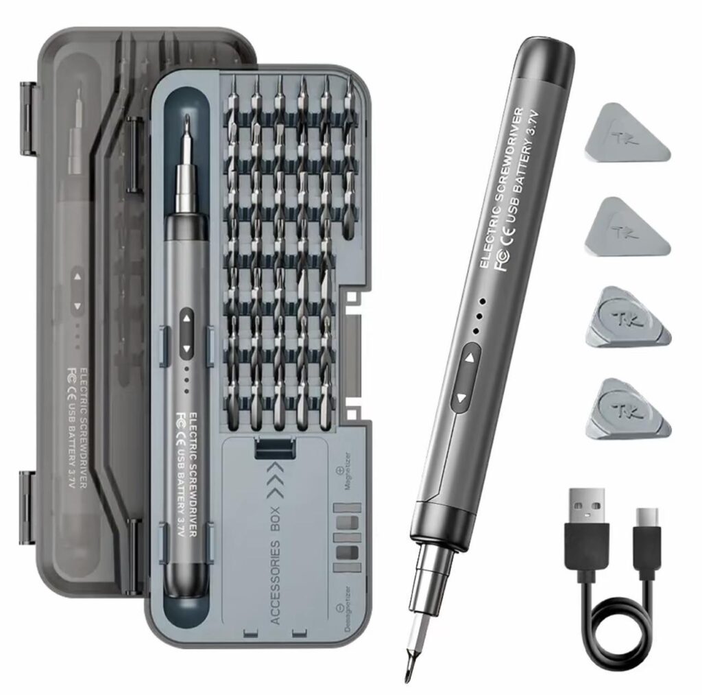 46-in-1 multi-functional magnetic high torque electric screwdriver set
