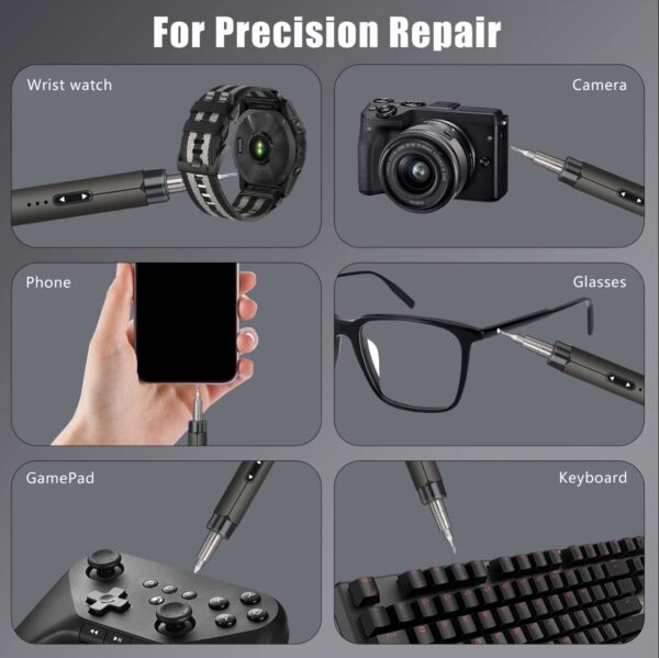 46-in-1 Multi-functional Portable High-Torque and High-RPM Electric Screwdriver Set