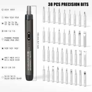 Organized multi-category bit system including U-type, Y-type, T-type, Phillips, hex, Torx, square, and slotted heads for complex device disassembly.