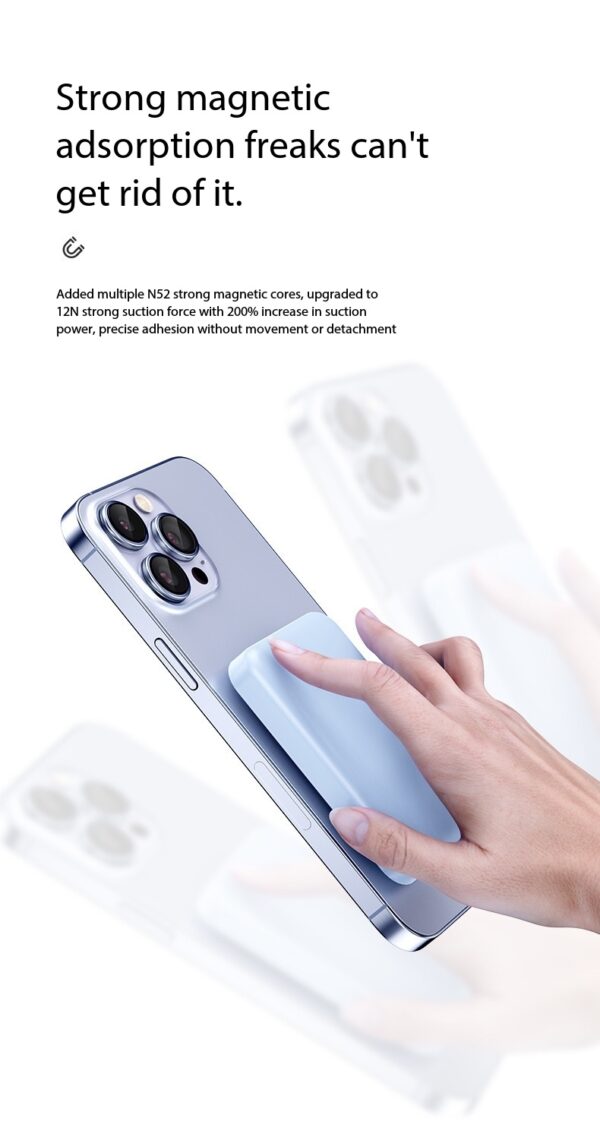 【22.5W】3-in-1 Phone/Watch/Headphone Magnetic Power bank（Free Mag Ring）