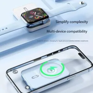Three-in-One Earphone/Watch/Phone Magnetic Charging Pack