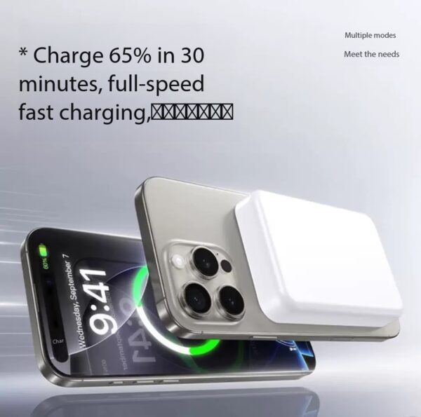 【22.5W】3-in-1 Phone/Watch/Headphone Magnetic Power bank（Free Mag Ring）