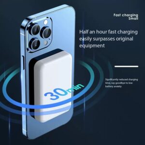 【22.5W】3-in-1 Phone/Watch/Headphone Magnetic Power bank（Free Mag Ring） - Image 4