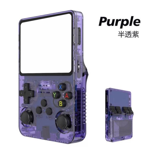 Newly upgraded R36S - Multi-functional retro game handheld console（64G）