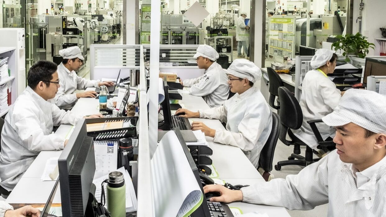 The working condition of the R&D team