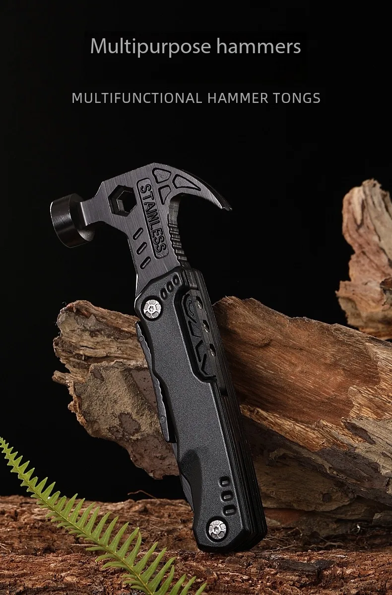 folding multi-functional hammer offers a more efficient solution.