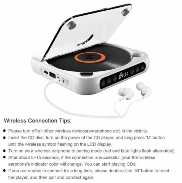 The usage methods and precautions for vintage CD phonographs