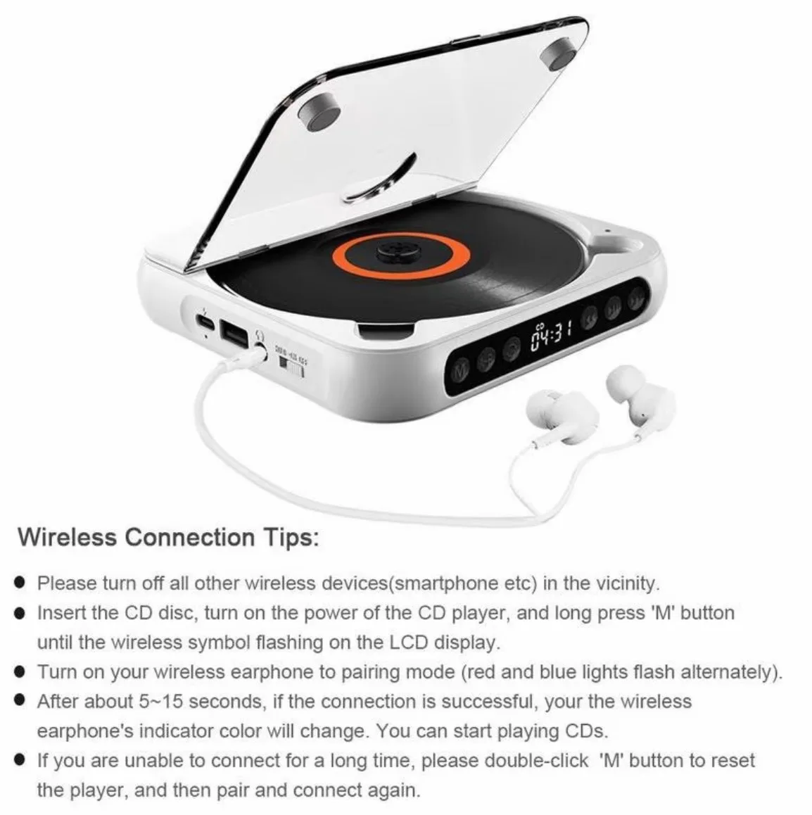 The usage methods and precautions for vintage CD phonographs