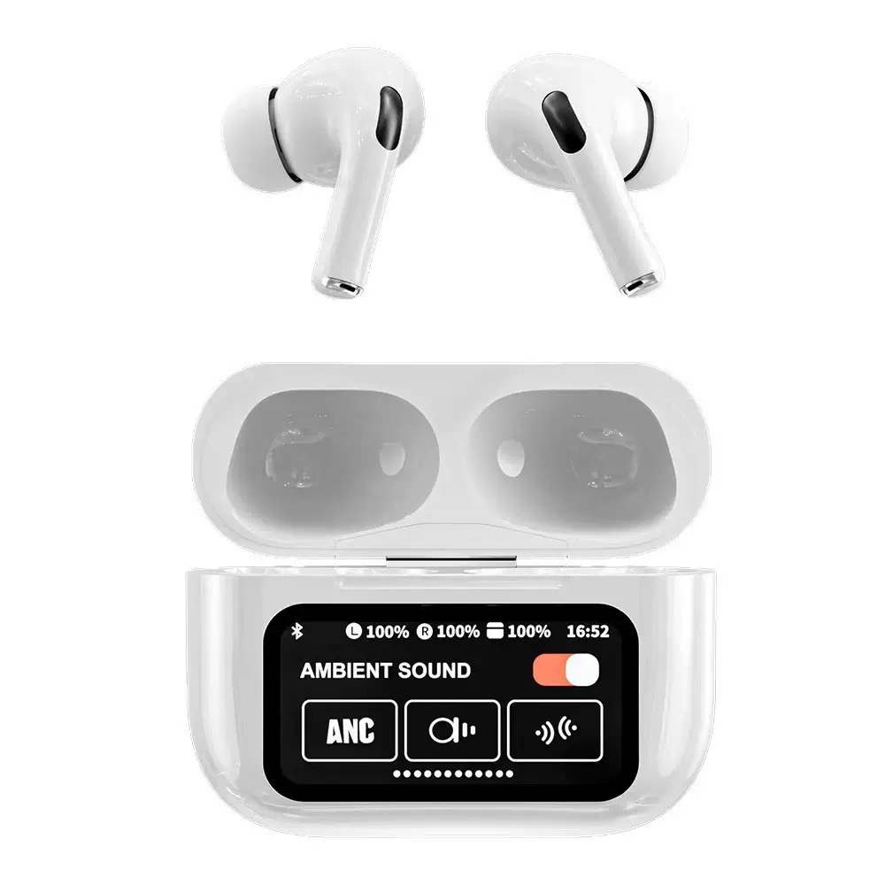 AirPods Pro 2 with screen and app