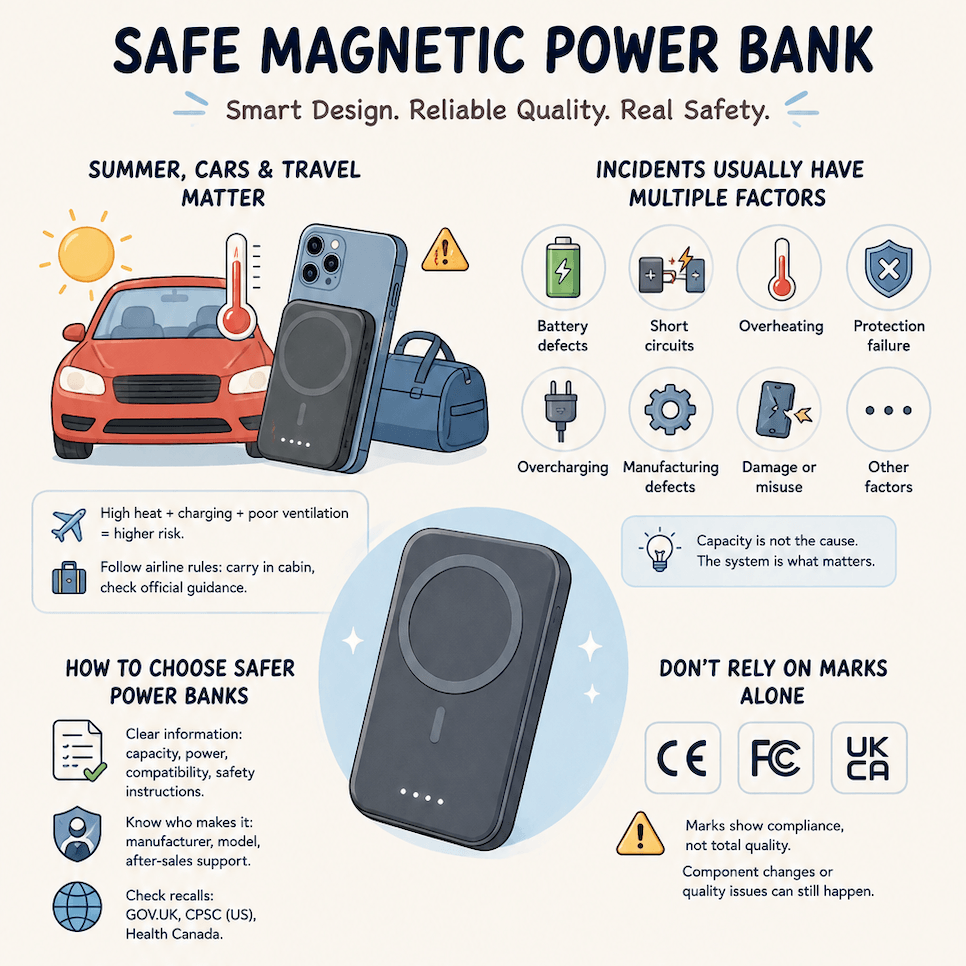Why Can Power Banks Catch Fire or Explode?