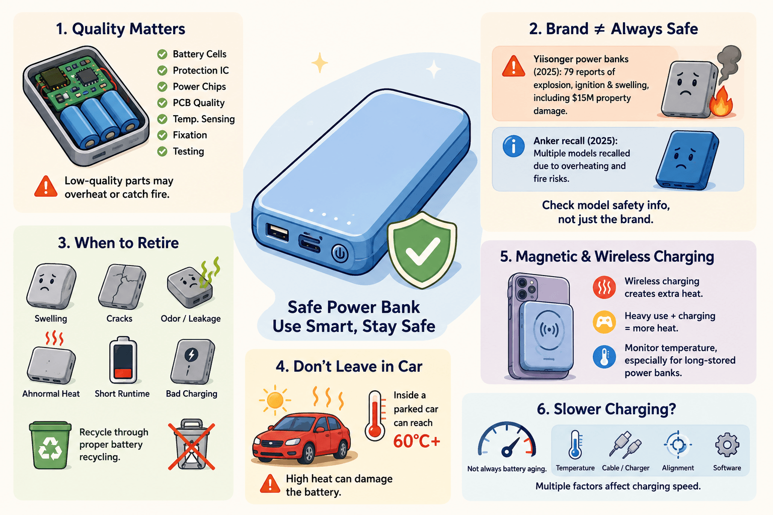 Can You Still Use a Power Bank After Leaving It Unused for a Year? A Complete Guide to Long-Term Storage, Battery Ageing and Fire Risks 6 How to prevent danger when a power bank is not used for a long time