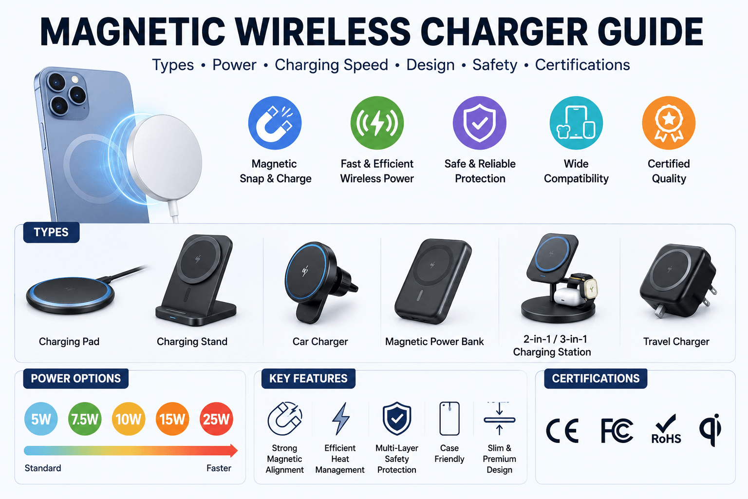 What Is the Difference Between Ordinary Wireless Charging and Magnetic Charging?