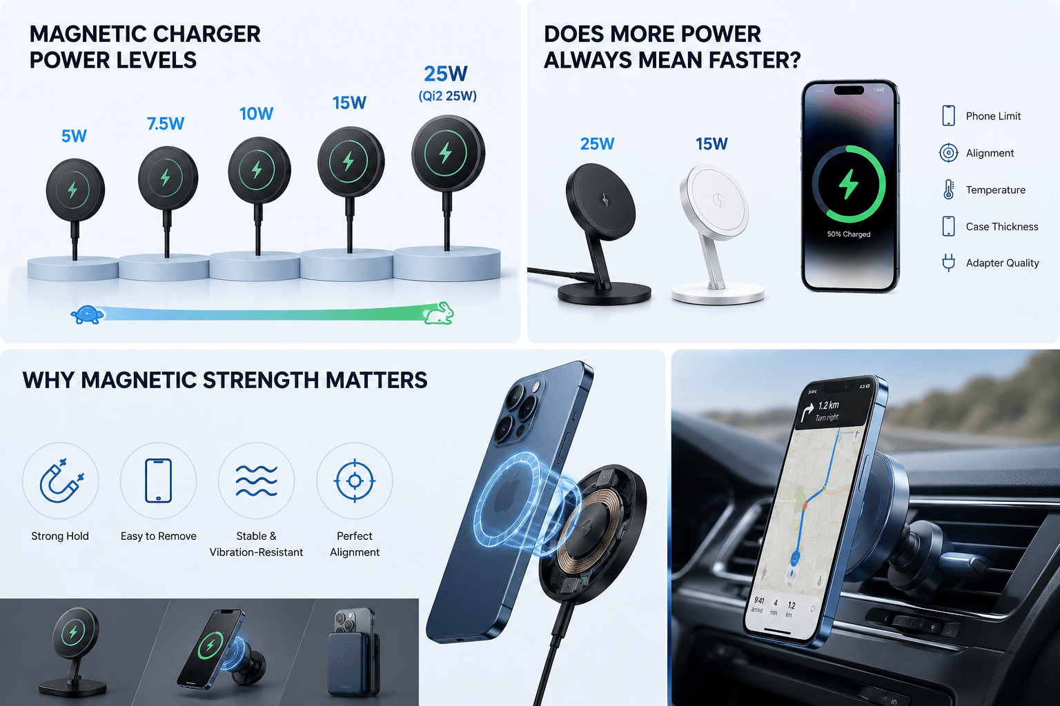 Things to pay attention to when purchasing a magnetic charging device, and what parameters need to be known