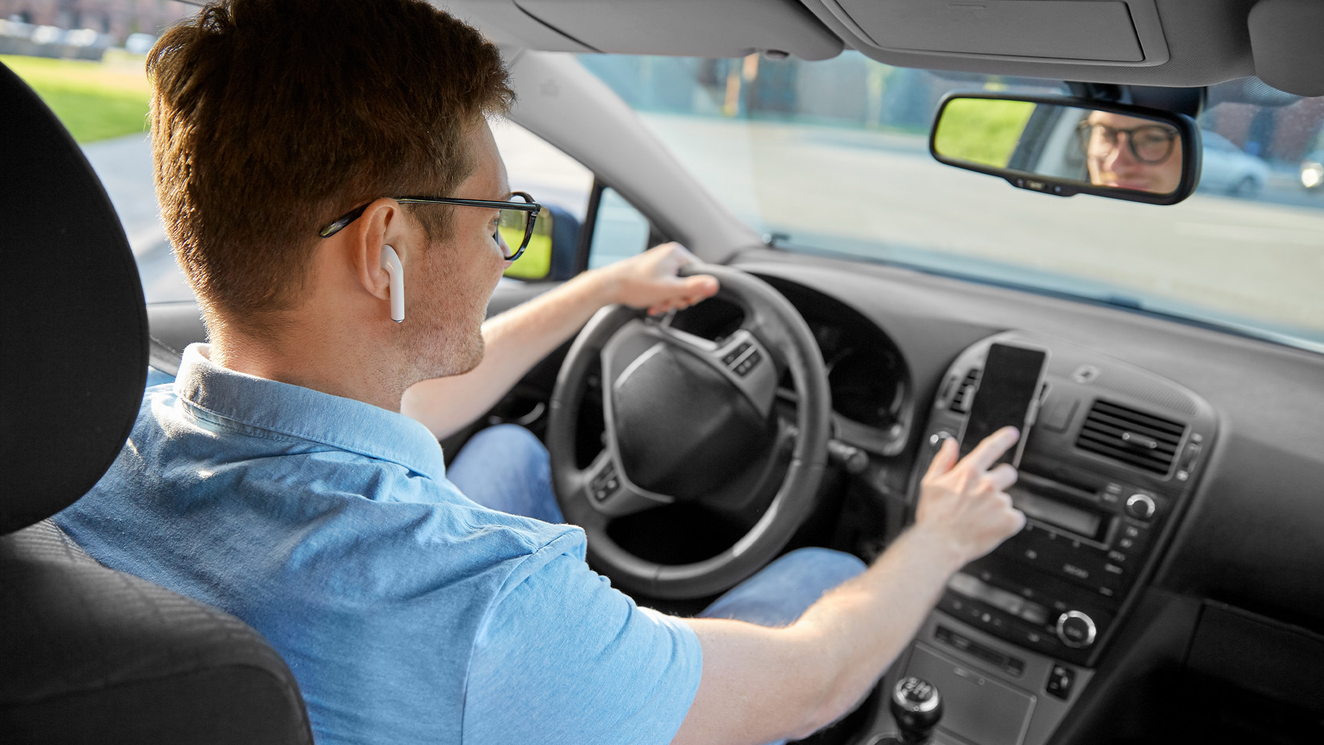 Listen to music while driving