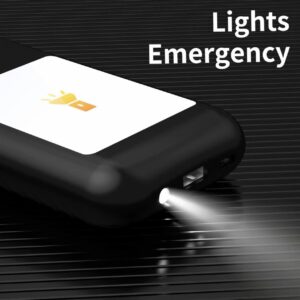 Bluetooth headphones with built-in flashlight